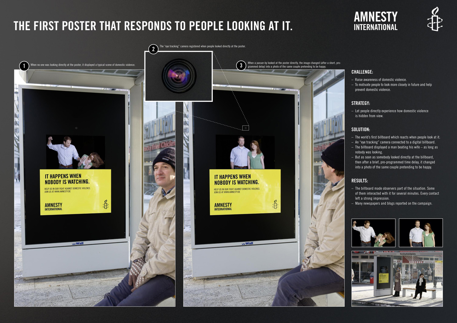 Amnesty International Guerilla Busstation